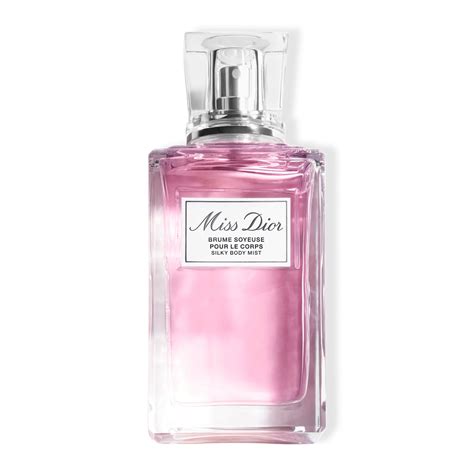 miss dior body mist vs eau de toilette comparison|miss dior body mist 100ml.